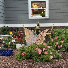 Butterfly Yard Art Installation