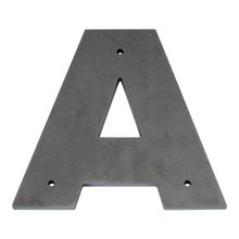 Modern Stainless Steel House Numbers and Letters - Laser Cut, Proxima Nova Font, 6 Inch