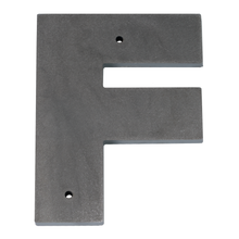 Modern Stainless Steel House Numbers and Letters - Laser Cut, Proxima Nova Font, 6 Inch