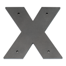 Modern Stainless Steel House Numbers and Letters - Laser Cut, Proxima Nova Font, 6 Inch