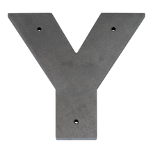 Modern Stainless Steel House Numbers and Letters - Laser Cut, Proxima Nova Font, 6 Inch