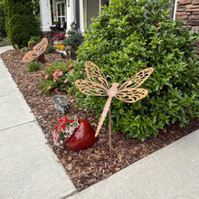 Dragonfly Yard Art Installation