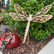 Dragonfly Yard Art Installation