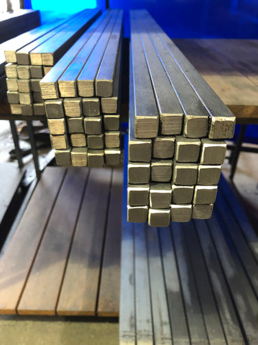 1/2 Inch Square Bar Stock A36 Mild Steel - Made in USA