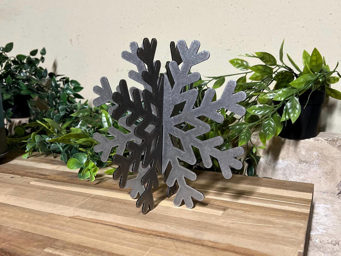 SteelFreak 3D Metal Snowflake