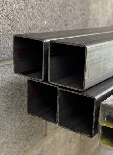 4 Inch x 4 Inch x 1/8 Inch Carbon Steel Square Tube - Made in USA