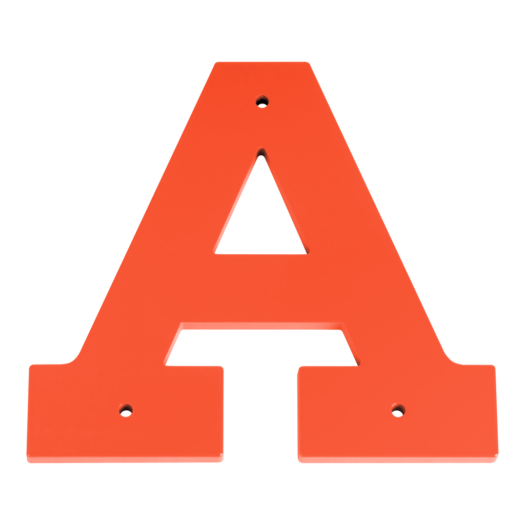 1/4 Inch Thick Laser Cut Steel Letters and Numbers - Trilby Black Font ...
