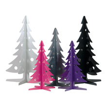 SteelFreak 3D Metal Christmas Tree Set of Three - 12, 15, and 18 Inch