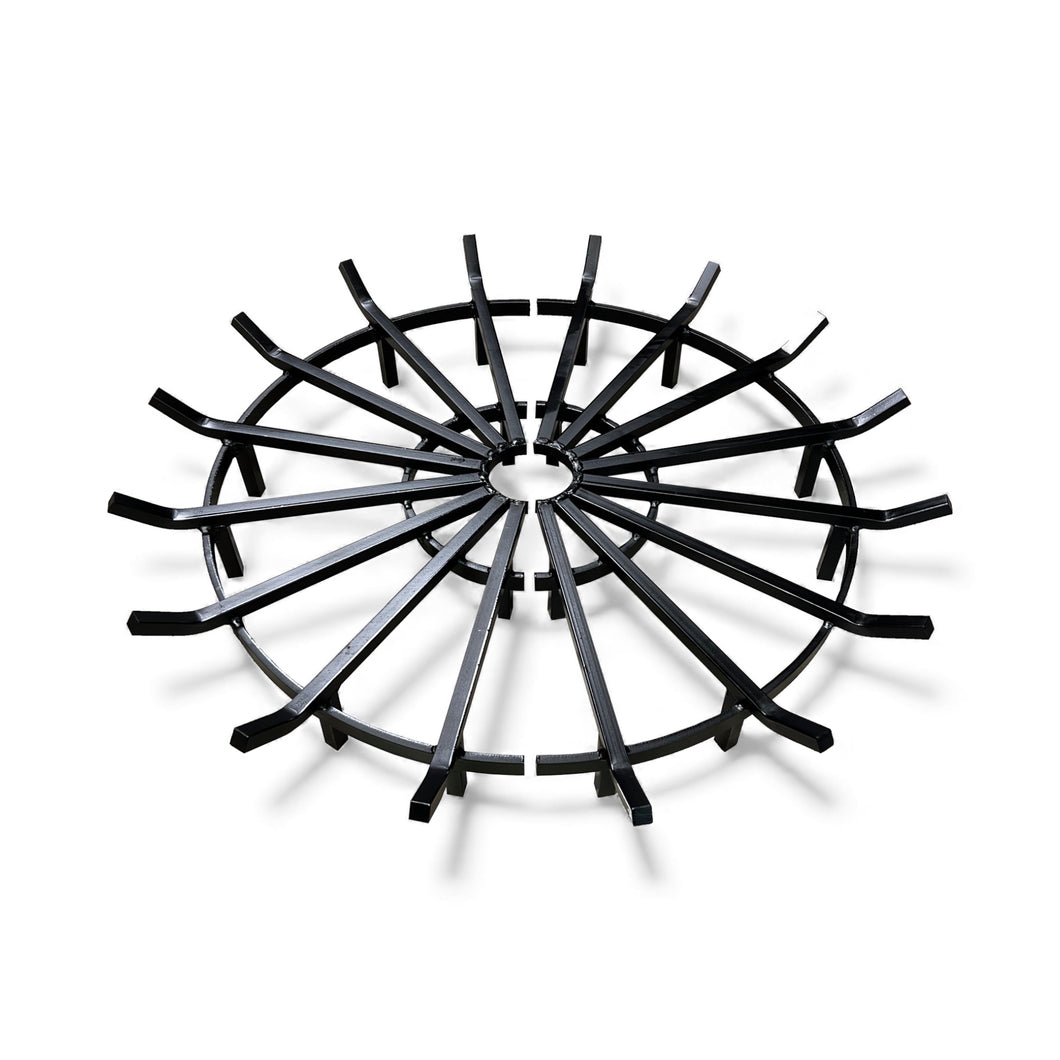 40 Inch Super Heavy Duty Wagon Wheel Fire Pit Grate
