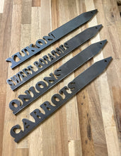 Plant Marker Stakes for Herbs (Raw Steel)