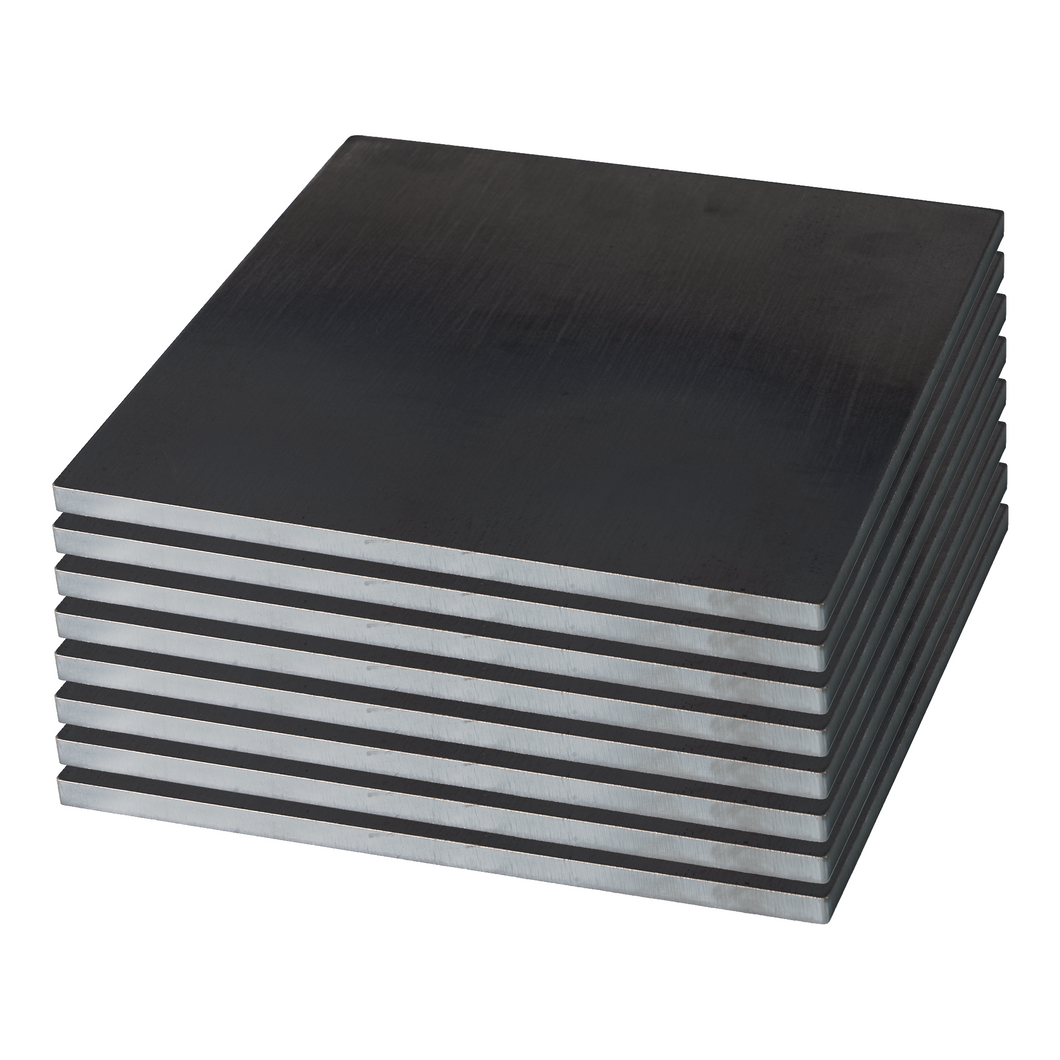 1/4 Inch Hot Rolled Mild Steel Plate, Square, Mill Finish - Made in US ...