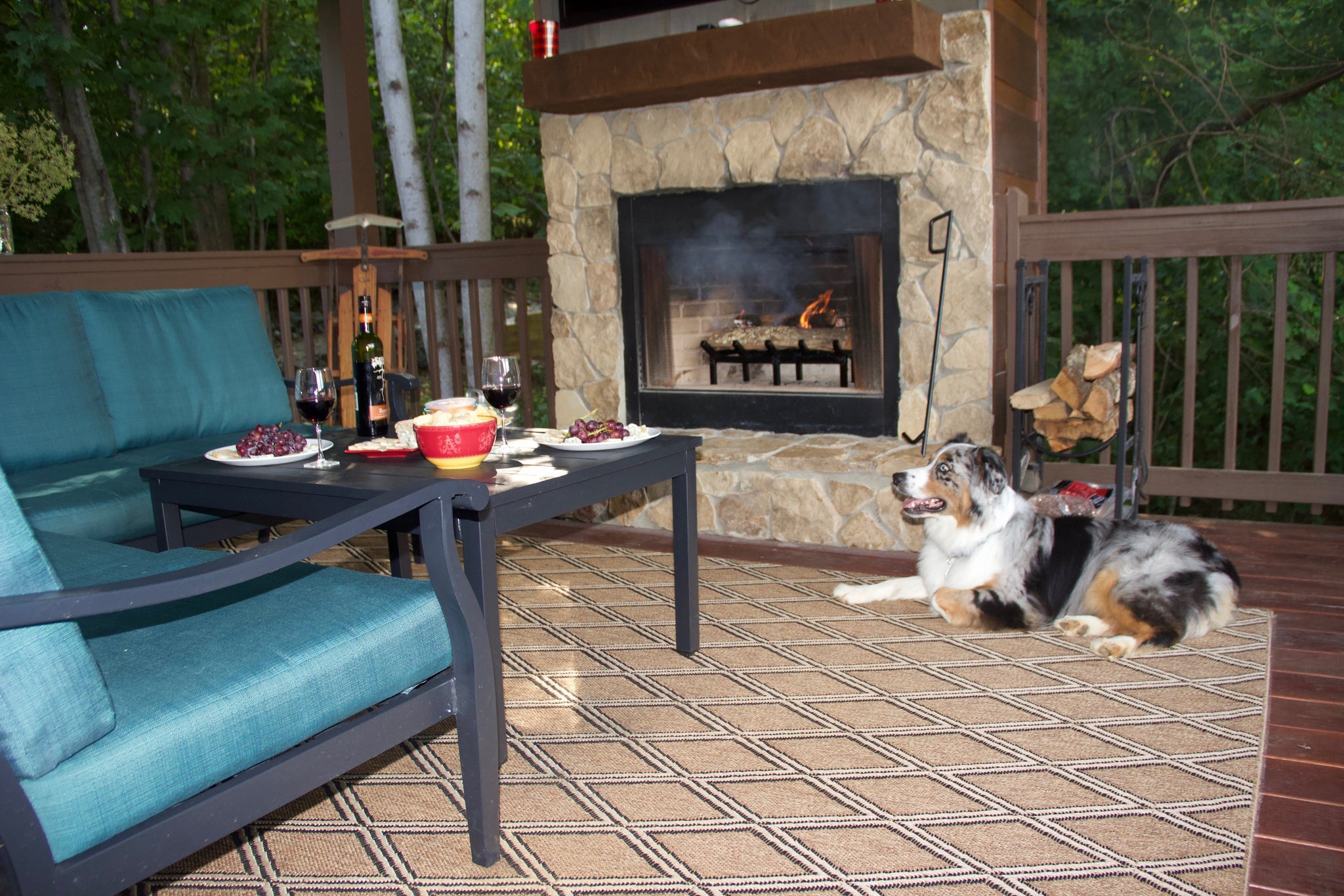 18 Inch Super Heavy Duty Tapered Fireplace Grate SteelFreak