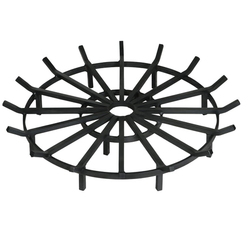 36 Inch Super Heavy Duty Wagon Wheel Fire Pit Grate