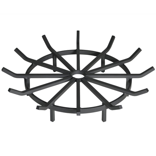 28 Inch Heavy Duty Wagon Wheel Fire Pit Grate