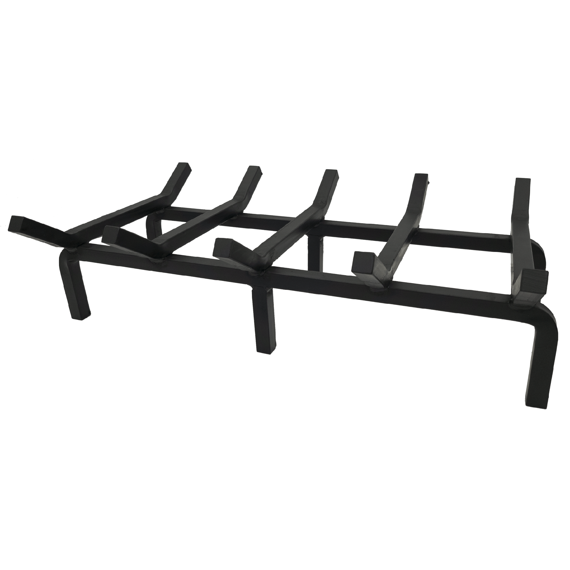 24 Inch Super Heavy Duty Rectangular Fireplace Grate – SteelFreak