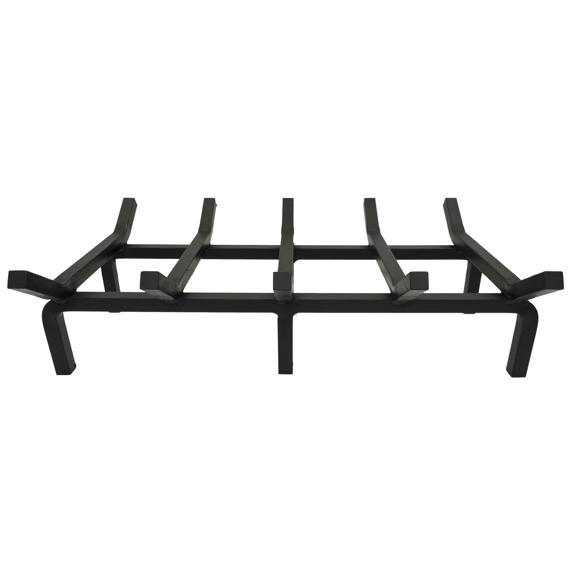 24 Inch Super Heavy Duty Rectangular Fireplace Grate – SteelFreak