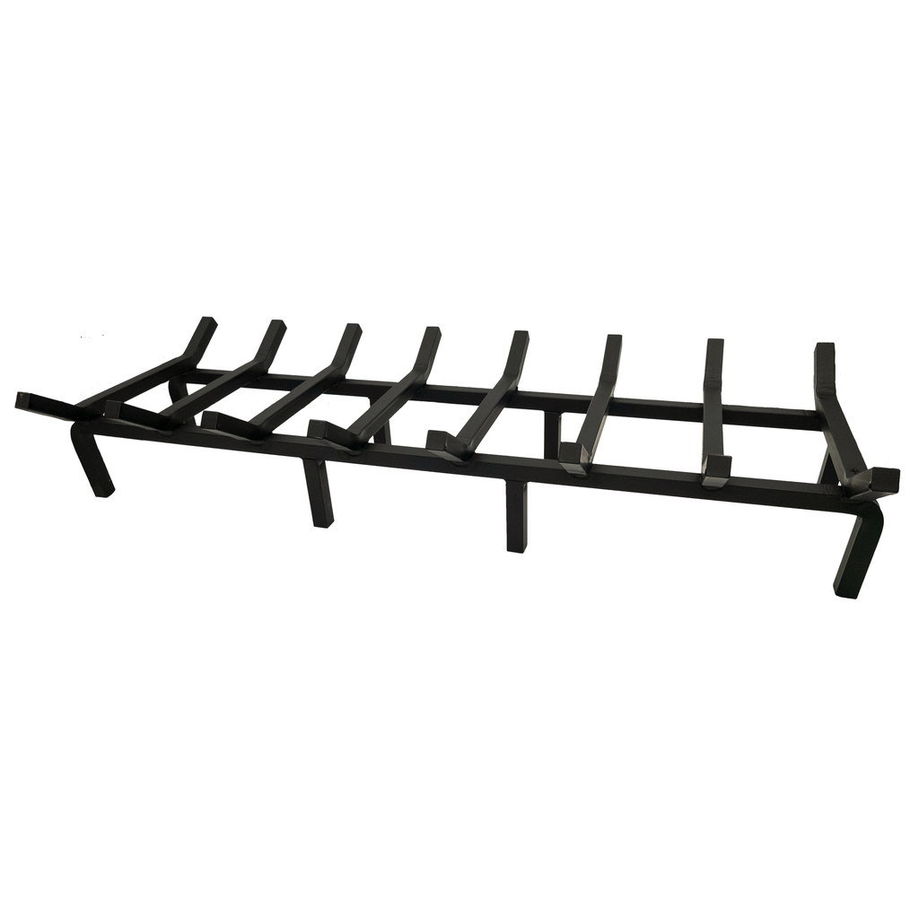 36 Inch Super Heavy Duty Rectangular Fireplace Grate – SteelFreak