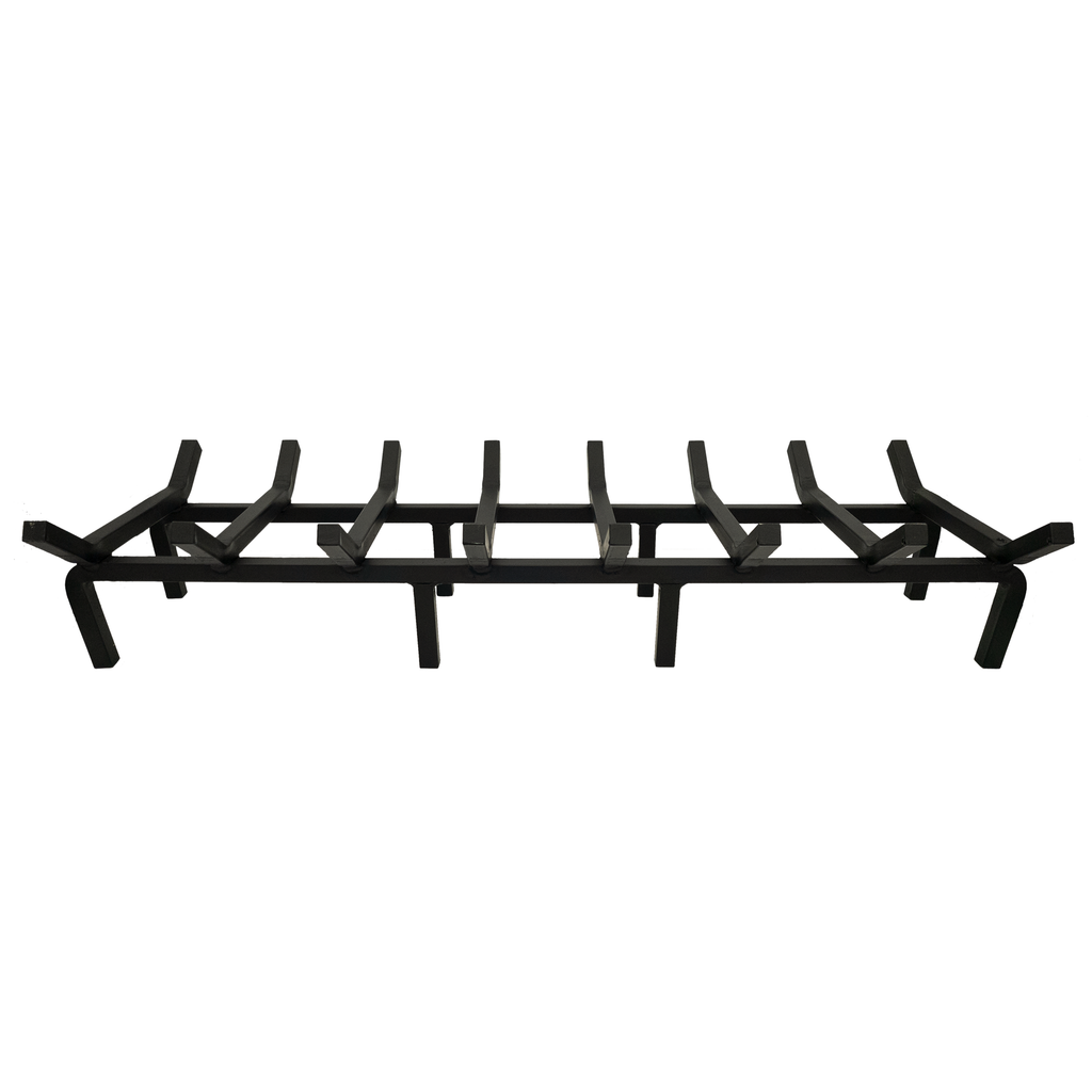 36 Inch Super Heavy Duty Rectangular Fireplace Grate – SteelFreak