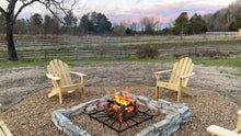 32 x 32 Inch Super Heavy Duty Square Wheel Fire Pit Grate