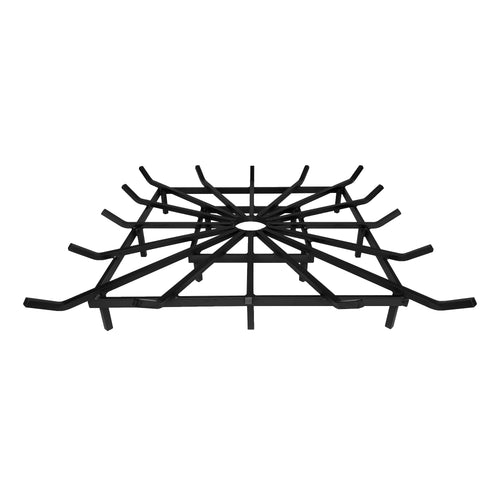 36 x 36 Inch Heavy Duty Square Wheel Fire Pit Grate