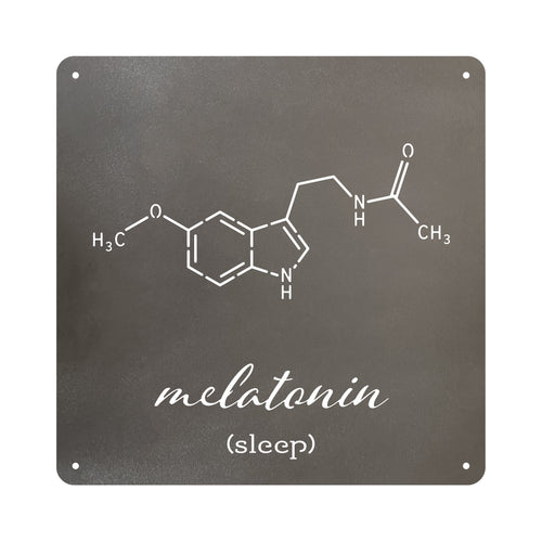 12 x 12 Metal Wall Art - Melatonin