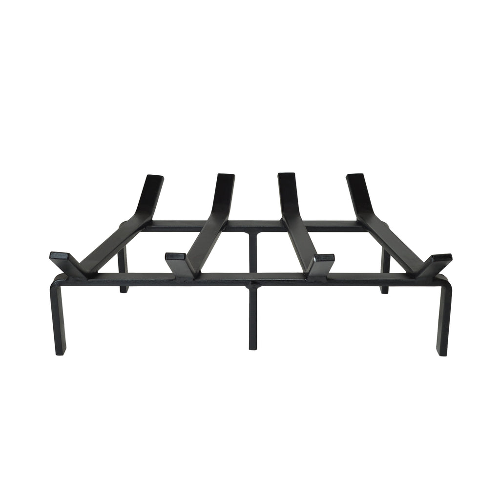 15 Inch Heavy Duty Rectangular Fireplace Grate – SteelFreak